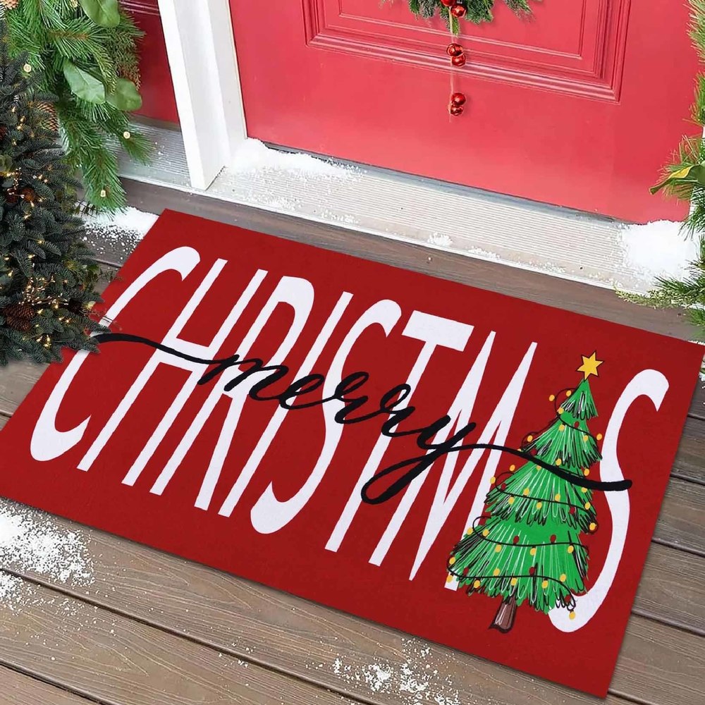 Bleum Cade Christmas Door Mat Winter Outdoor Doormat